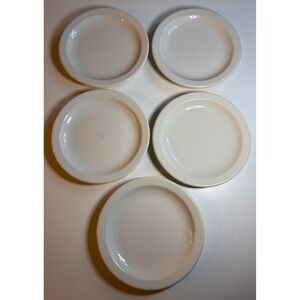5 VINTAGE HOMER LAUGHLIN BEST CHINA PLATES RESTAURANT WARE